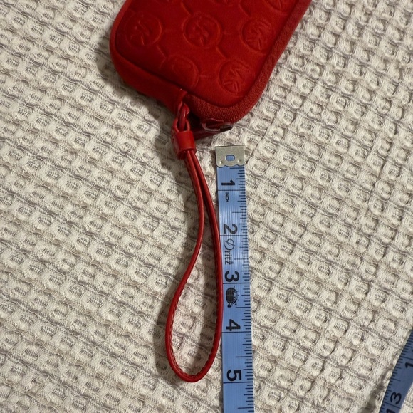 Michael Kors Red Wristlet Bag - Picture 8 of 10